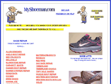 Tablet Screenshot of myshoeman.com